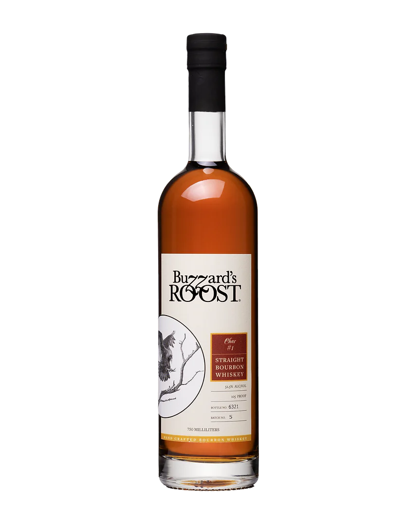 BUZZARDS ROOST BOURBON STRAIGHT CHAR #1 INDIANA 750ML LIQ