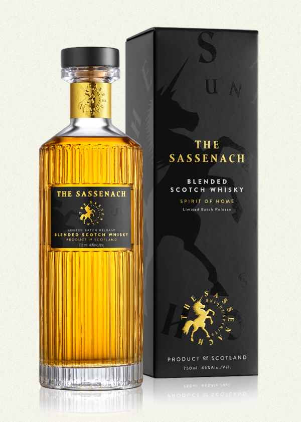 THE SASSENACH SCOTCH BLENDED SPIRIT OF HOME LIMITED BATCH 750ML Spirits