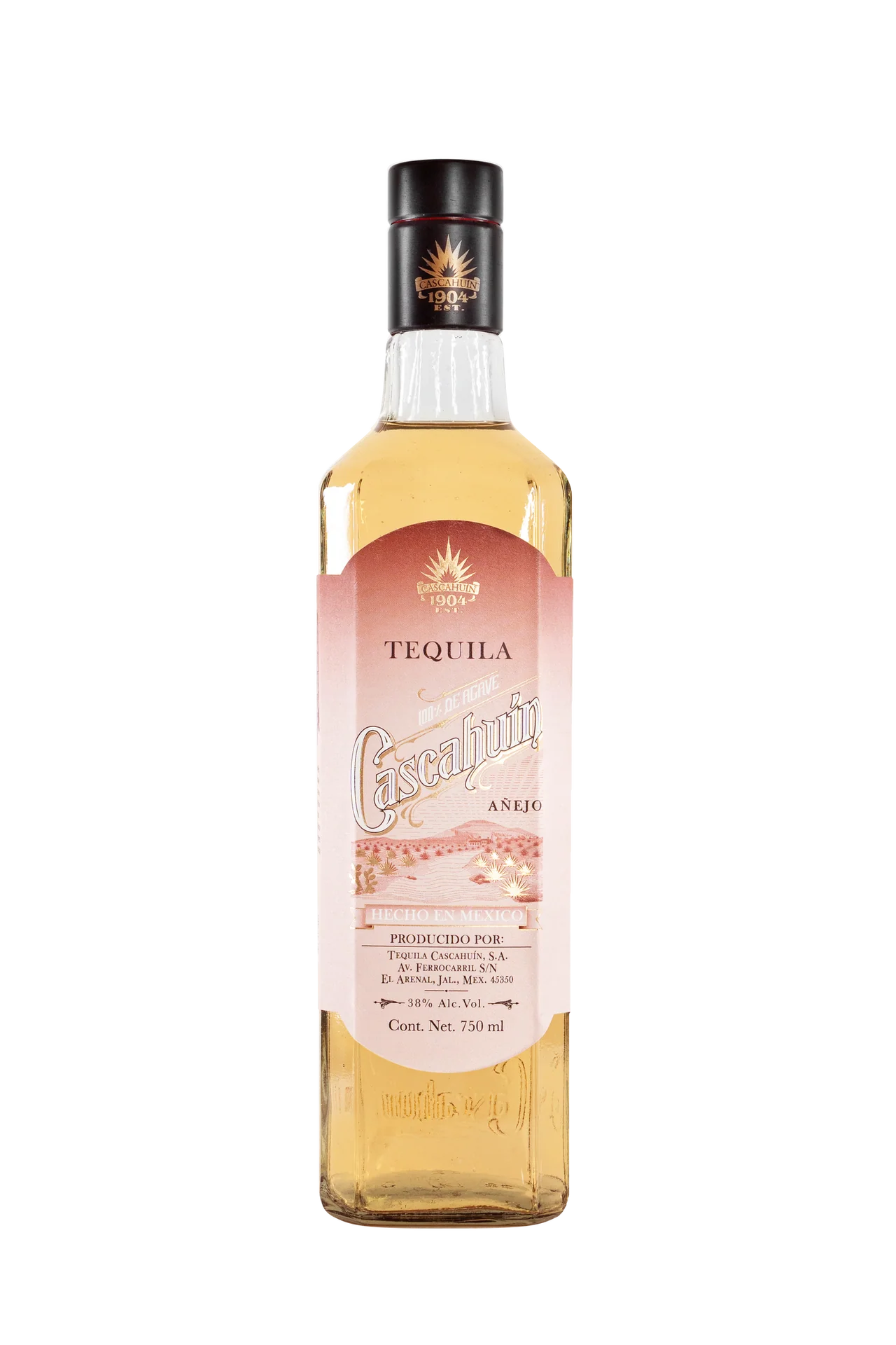 CASCAHUIN TEQUILA ANEJO 750ML LIQ