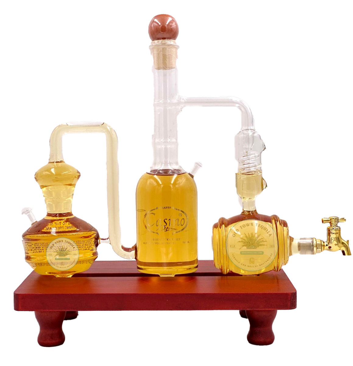 CASINO AZUL GRAPPA DISTILLING BOTTLE GFT PK ITALY 750ML Spirits