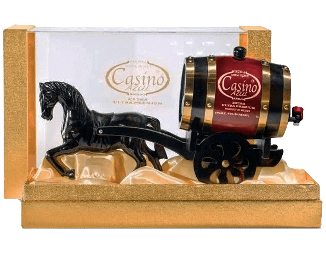 CASINO AZUL TEQUILA EXTRA ANEJO ULTRA PREMIUM HORSE AND CARRIAGE 1LI Spirits