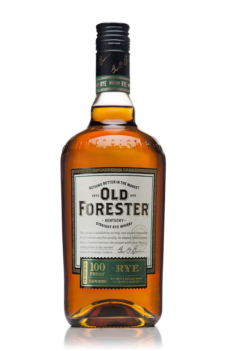 OLD FORESTER WHISKEY RYE KENTUCKY 100PF 750ML Spirits