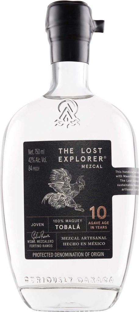THE LOST EXPLORER MEZCAL JOVEN TOBALA 10YR 750ML Spirits