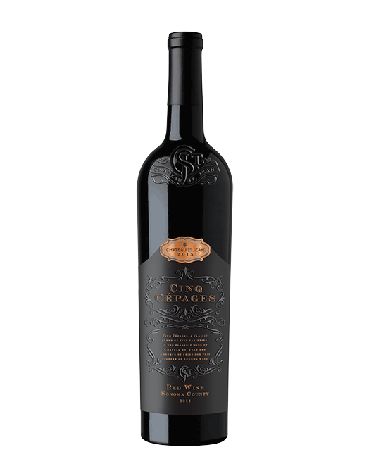 CHATEAU ST JEAN CINQ CEPAGES RED WINE SONOMA COUNTY 2017 Wine