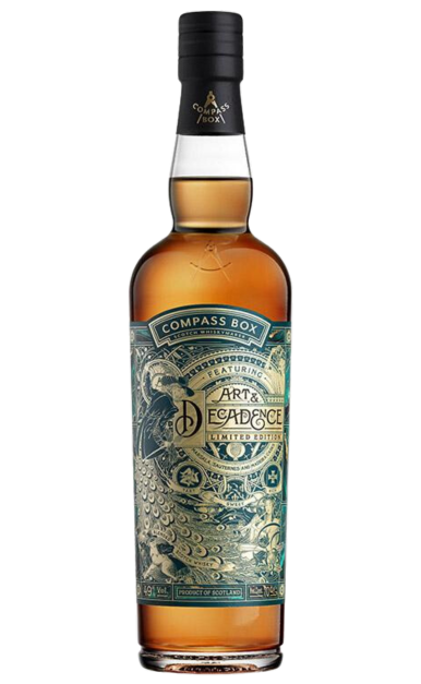 COMPASS BOX CANVAS SCOTCH BLENDED ART AND DECADENCE LIMITED EDITION 700ML LIQ