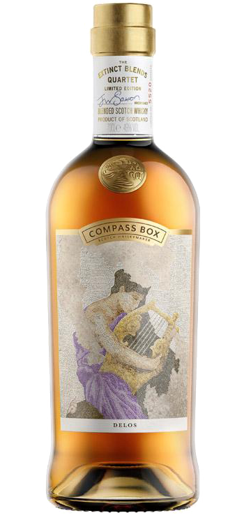 COMPASS BOX DELOS SCOTCH LIMITED EDITION THE EXTINCT BLENDS QUARTET 700ML LIQ