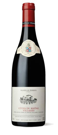 FAMILLE PERRIN RED WINE COTES DU RHONE VILLAGES FRANCE 2022 Wine