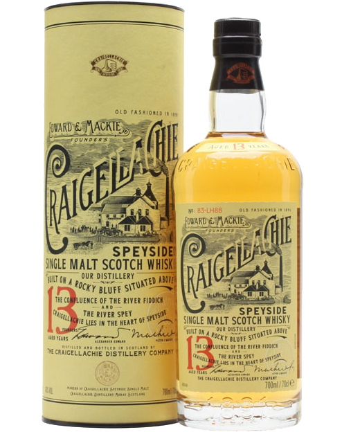 CRAIGELLACHIE SCOTCH SINGLE MALT SPEYSIDE 92PF 13YR 750ML Spirits