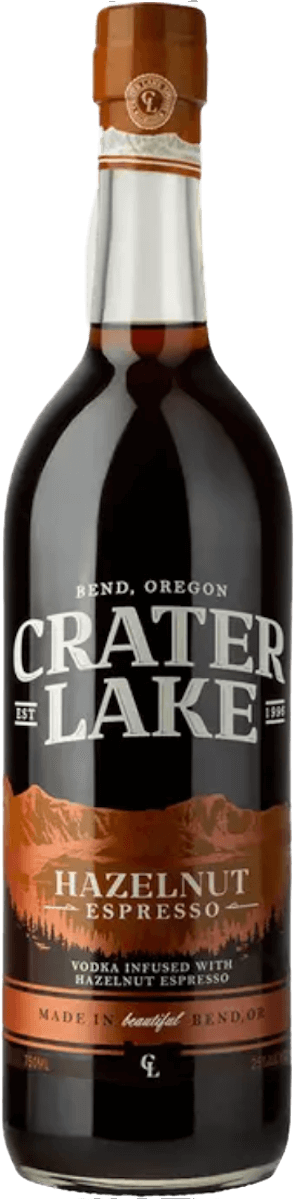 CRATER LAKE VODKA HAZELNUT ESPRESSO OREGON 750ML LIQ