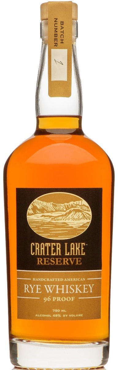 CRATER LAKE WHISKEY RYE OREGON 750ML Spirits
