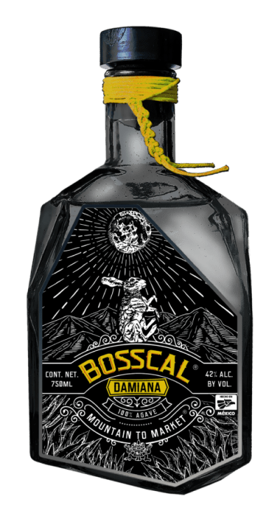 BOSSCAL MEZCAL DAMIANA 750ML Spirits