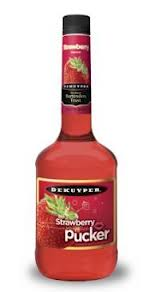 DEKUYPER PUCKER STRAWBERRY 750ML