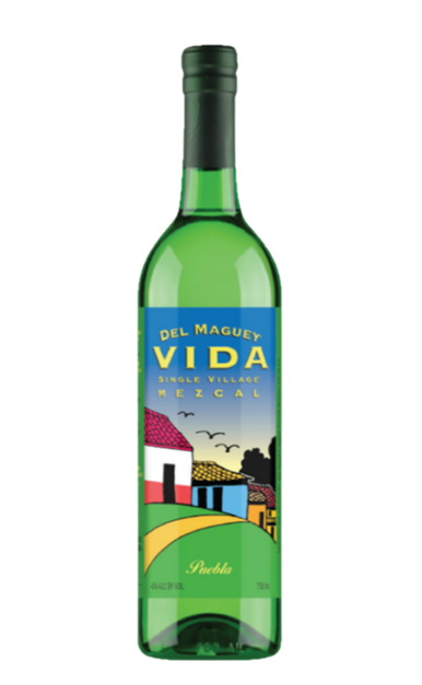 DEL MAGUEY MEZCAL VIDA PUEBLA 750ML LIQ