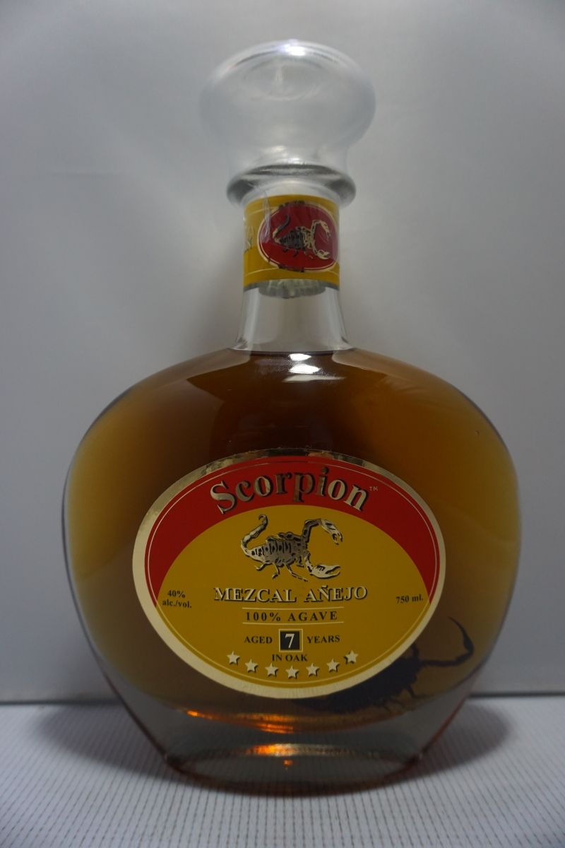 SCORPION MEZCAL ANEJO 7YR 750ML - Remedy Liquor