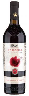 ARMENIA POMEGRANATE WINE SEMISWEET ARMENIA NV 750ML Wine