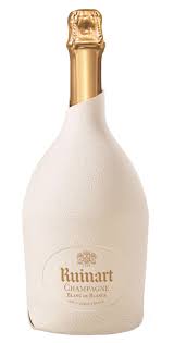 RUINART CHAMPAGNE BLANC DE BLANCS BRUT W/ SKIN CASE FRANCE NV 750ML Wine