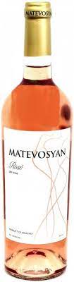 MATEVOSYAN ROSE DRY ARENI WINE VAYOTS DZOR ARMENIA 2021 WINE