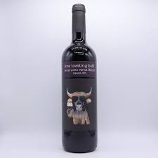 THE TOASTING BULL MERLOT BLEND TEMPRANILLO SPAIN 2015 WINE