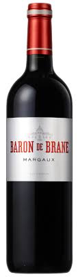 BARON DE BRANE MARGAUX FRANCE 2018 WINE