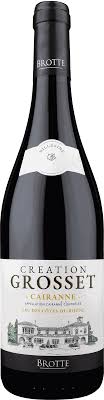 BROTTE CREATION GROSSET CAIRANNE RHONE FRANCE 2020 WINE