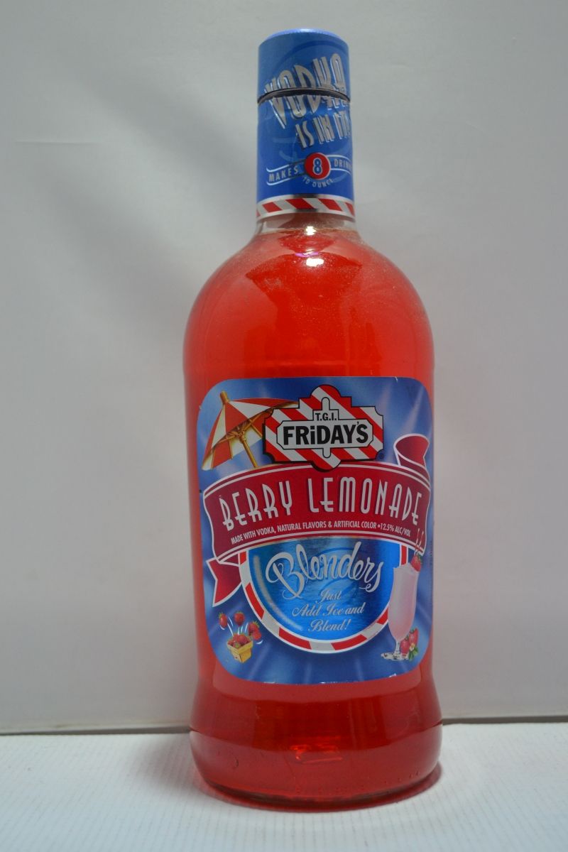 TGI FRIDAYS BERRY LEMONADE READY TO DRINK 750ML – Liquor Near Me