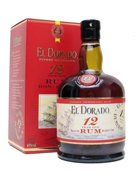 EL DORADO RUM GUYANA 12YR 750ML Spirits