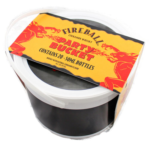 FIREBALL WHISKEY CINNAMON FLAVOR PARTY BUCKET 20X50ML - Remedy Liquor