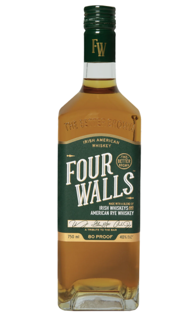 FOUR WALLS WHISKEY IRISH AMERICAN ILLINOIS 750ML