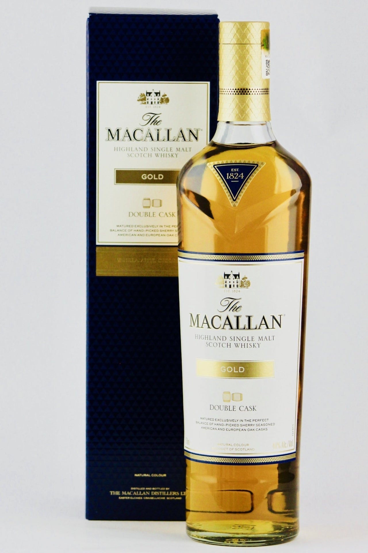MACALLAN SCOTCH SINGLE MALT GOLD DOUBLE CASK 750ML Spirits