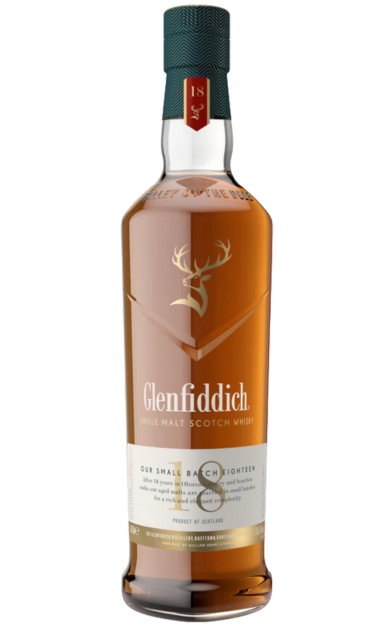 GLENFIDDICH SCOTCH SINGLE MALT 18YR 750ML Spirits