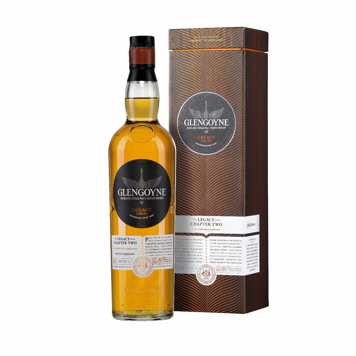 GLENGOYNE LEGACY CHAPTER THREE SCOTCH SINGLE MALT 750ML Spirits