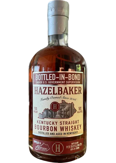 HAZELBAKER BOURBON BOTTLED IN BOND KENTUCKY 6YR 750ML LIQ