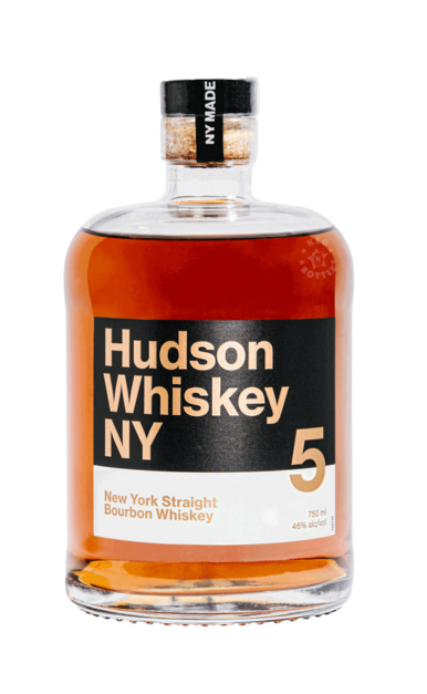 HUDSON WHISKEY BOURBON CASK STRENGTH PLATINUM BARRELS SELECT NEW YORK 5YR 750ML LIQ