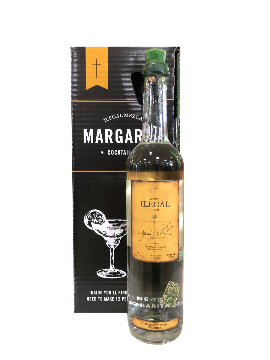 ILEGAL MEZCAL JOVEN W/ MARGARITA COCKTAIL KIT 750ML Spirits