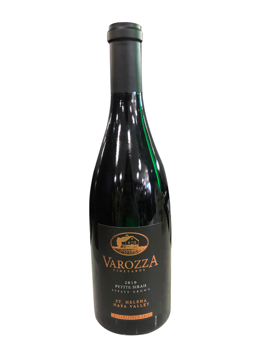 VAROZZA PETITE SIRAH ESTATE GROWN ST HELENA NAPA 2010 Wine