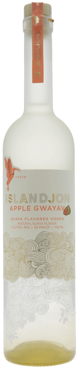 ISLANDJON VODKA APPLE GWAYAV GUAVA FLAVOR FLORIDA 750ML Spirits