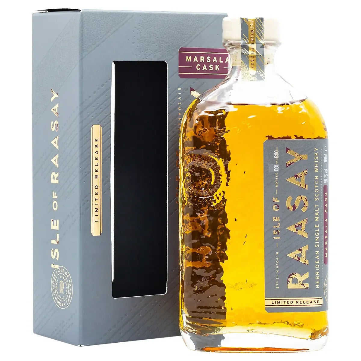 ISLE OF RAASAY HEBRIDEAN SCOTCH SINGLE MALT MARSALA CASK SPECIAL RELEASE 700ML