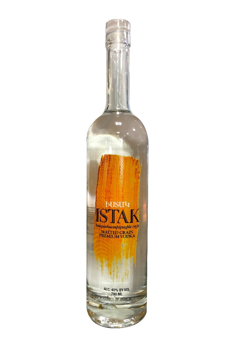 ISTAK PREMIUM VODKA MALTED GRAIN ARMENIA 700ML Spirits