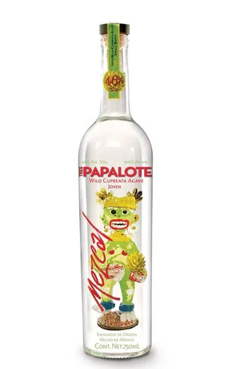TRES PAPALOTE MEZCAL JOVEN WILD CUPREATA AGAVE 750ML Spirits