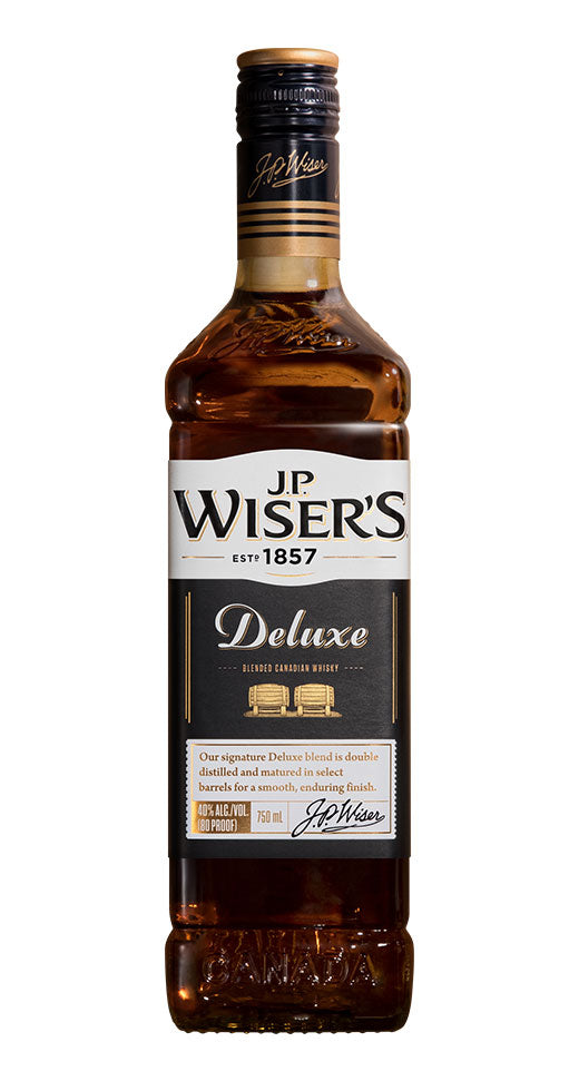 JP WISERS DELUXE WHISKEY BLENDED CANADA 750ML Spirits