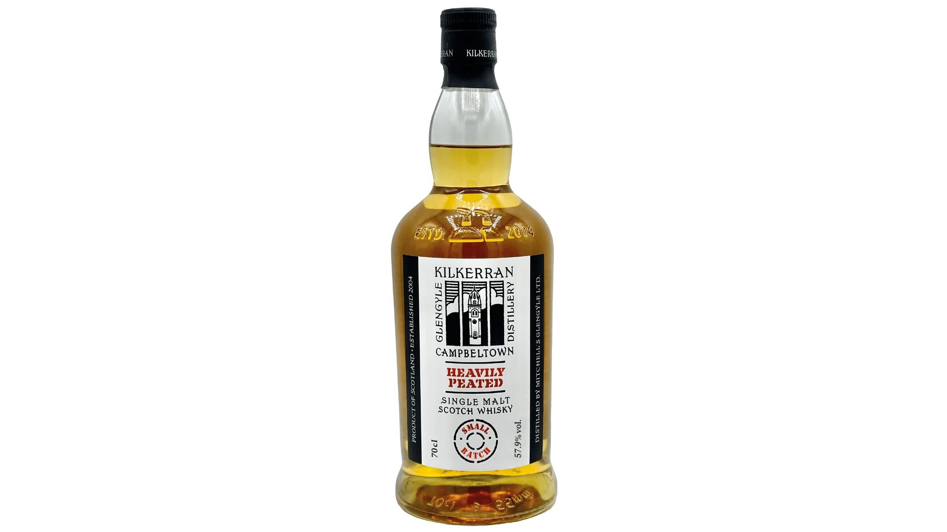 ウイスキー Kilkerran Heavily Peated 700ml KILKERRAN SCOTCH SINGLE MALT HEAVILY PEATED BATCH 13 700ML