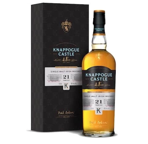KNAPPOGUE CASTLE SINGLE MALT WHISKEY IRISH 21YR 750ML Spirits