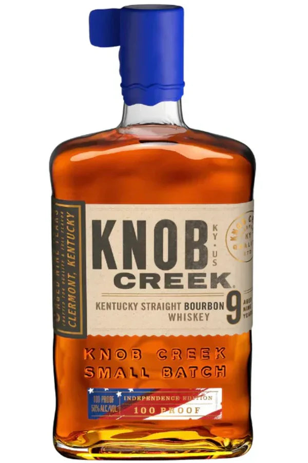 KNOB CREEK BOURBON INDEPENDENCE EDITION 100PF KENTUCKY 9YR 750ML LIQ