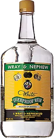 WRAY & NEPHEW RUM WHITE OVERPROOF JAMAICA 1.75LI LIQ