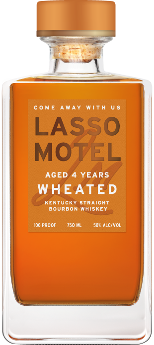 LASSO MOTEL WHISKEY STRAIGHT WHEATED KENTUCKY 4YR 750ML LIQ