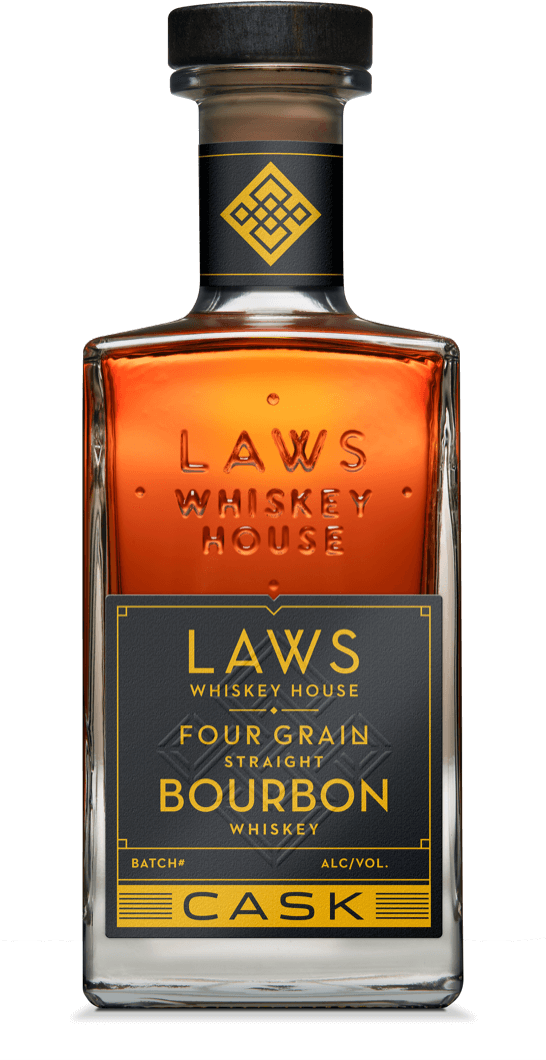 LAWS BOUBRON FOUR GRAIN CASK STRENGTH COLORADO 750ML Spirits