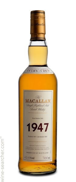MACALLAN FINE AND RARE 1947 (BTL 1962) SINGLE MALT SCOTCH WHISKY 750ML Spirits