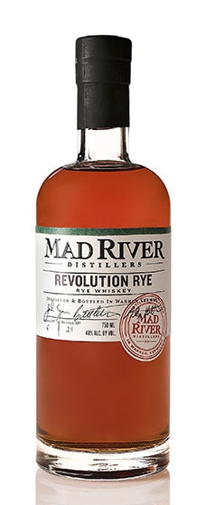 MAD RIVER WHISKEY RYE REVOLUTION RYE VERMONT 96PF 750ML Spirits