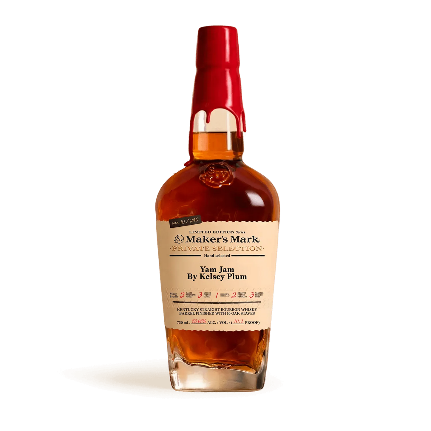 MAKERS MARK BOURBON PRIVATE KELSEY PLUM "YAM JAM" SELECT KENTUCKY 750ML LIQ