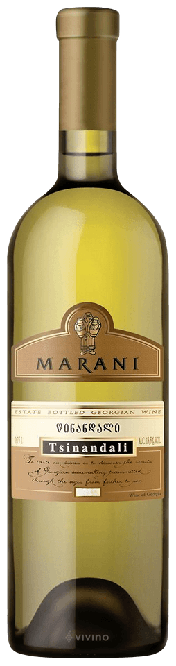 MARANI TSINANDALI DRY WHITE WINE GEORGIAN 2020 Wine
